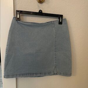 Wild Fable Light Blue Mini Skirt